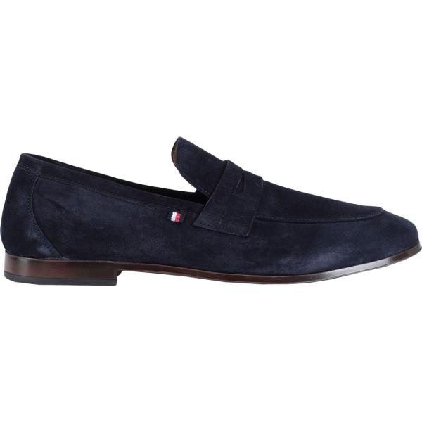 scarpe stringate Tommy Hilfiger blu tinta unita