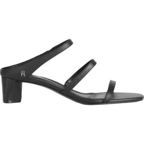 sandali in pelle Tommy Hilfiger bianco tinta unita