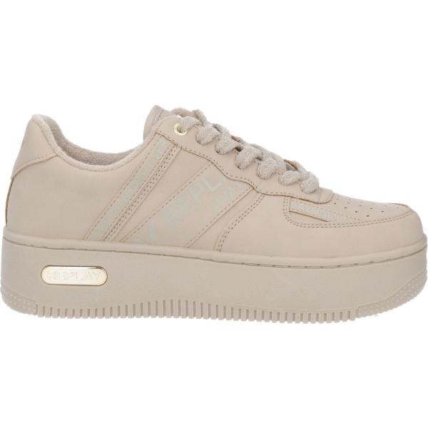 sneakers Replay viola tinta unita