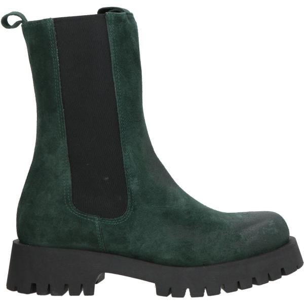 stivaletti Islo Isabella Lorusso verde tinta unita