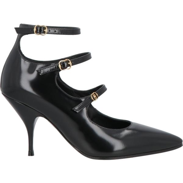 décolleté Bally nero tinta unita