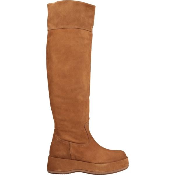 stivali Paloma Barceló marrone tinta unita