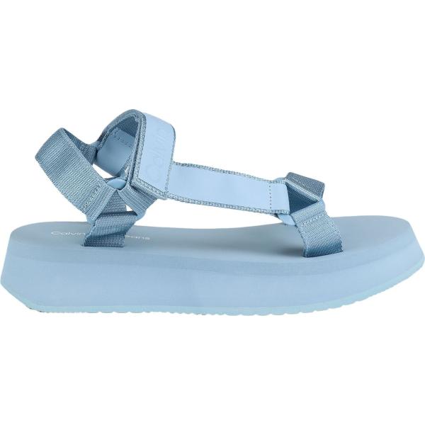 sandali Calvin Klein Jeans blu tinta unita