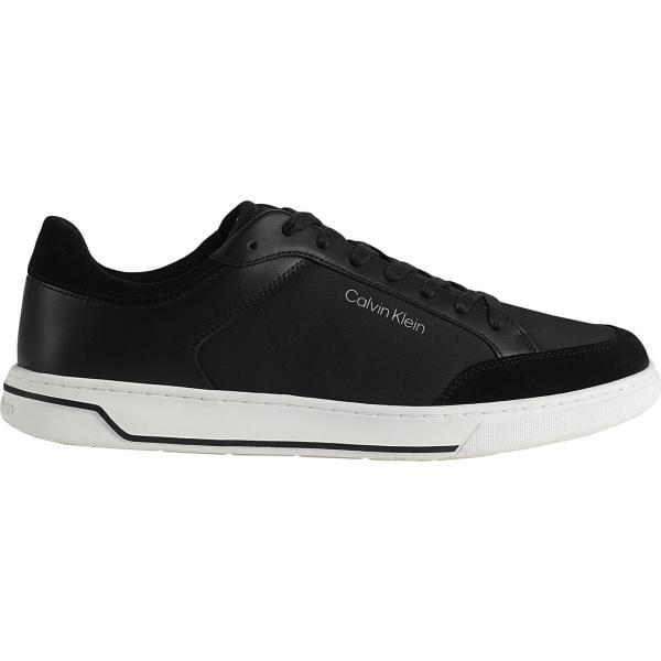 sneakers Calvin Klein nero tinta unita