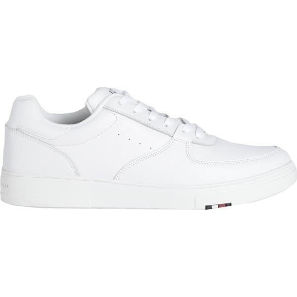 sneakers Tommy Hilfiger bianco tinta unita