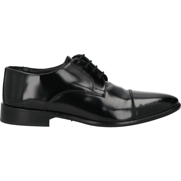 scarpe stringate Andrea Piras nero tinta unita