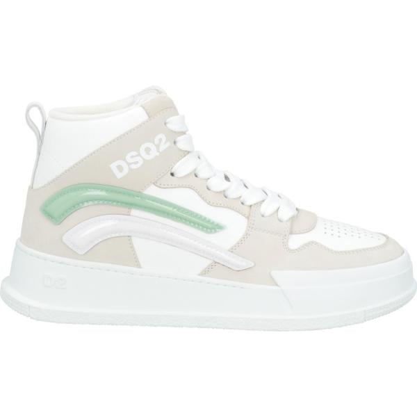 sneakers alte Dsquared2 bianco