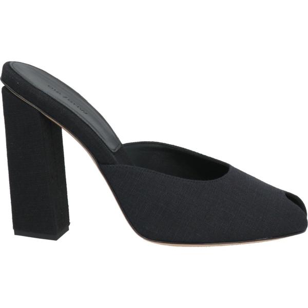 sandali in pelle Gia / Rhw nero tinta unita