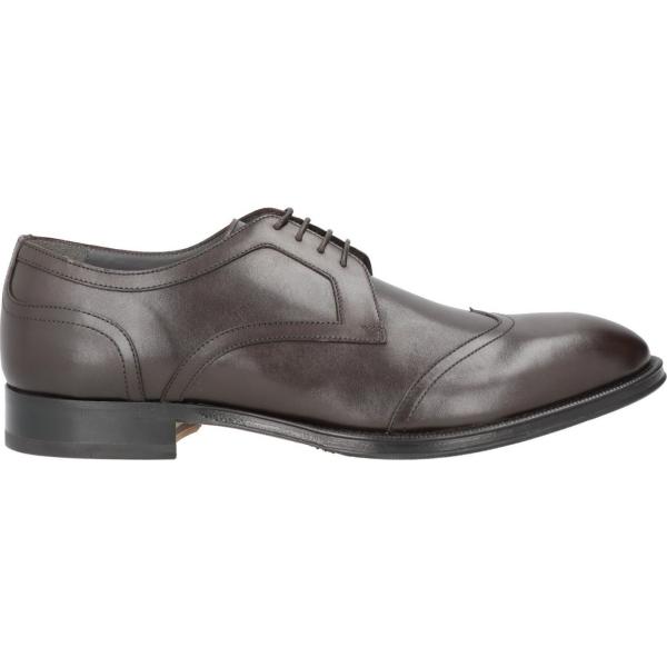 scarpe stringate Pollini marrone tinta unita