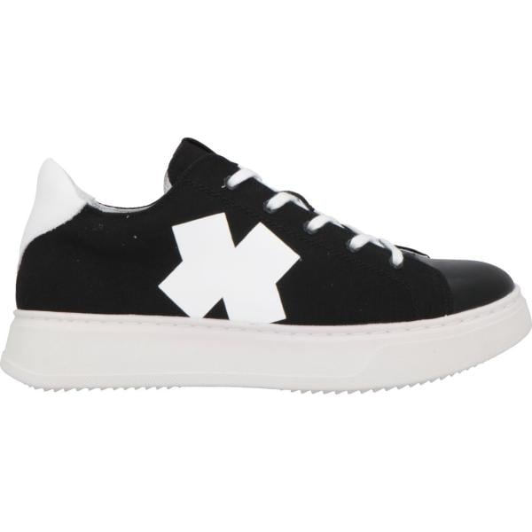 sneakers Ixos nero tinta unita