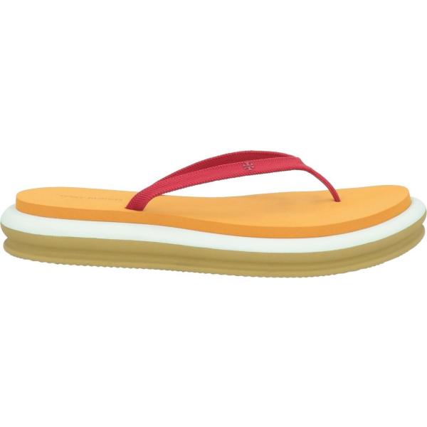 infradito Tory Burch rosso tinta unita