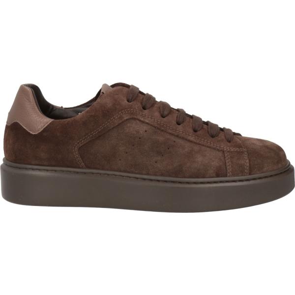 sneakers Doucals marrone tinta unita