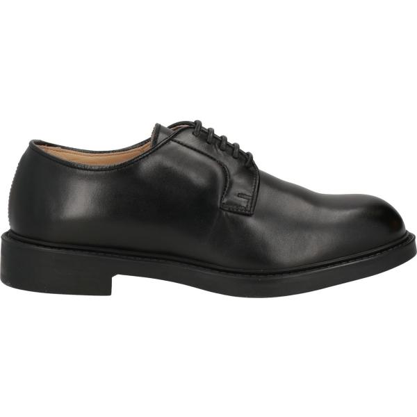 scarpe stringate Doucals nero tinta unita