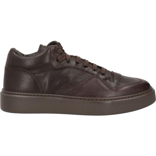 sneakers alte Doucals verde tinta unita