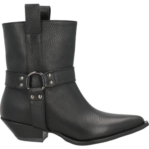 stivaletti texani Manila Grace nero tinta unita