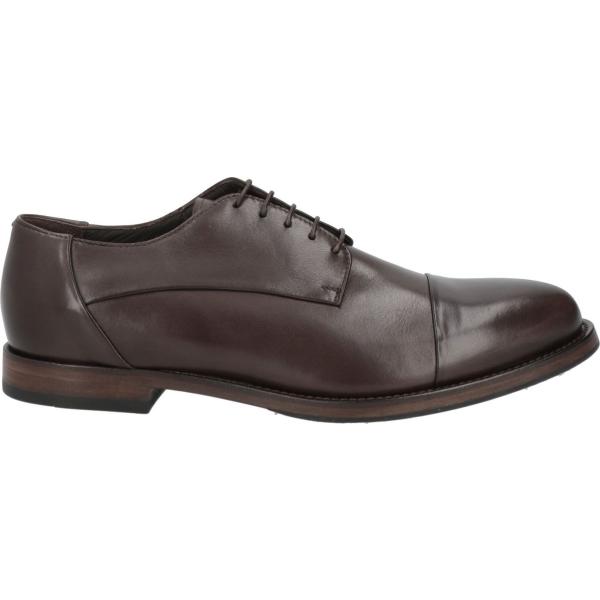 scarpe stringate Fabrizio Silenzi marrone tinta unita
