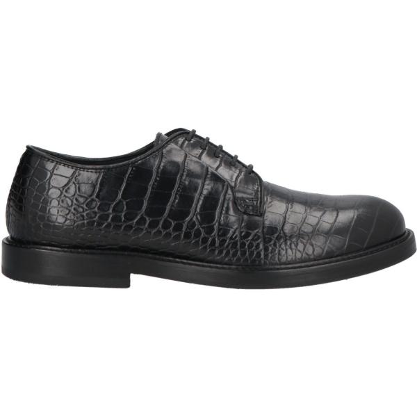 scarpe stringate Giovanni Conti nero con stampe