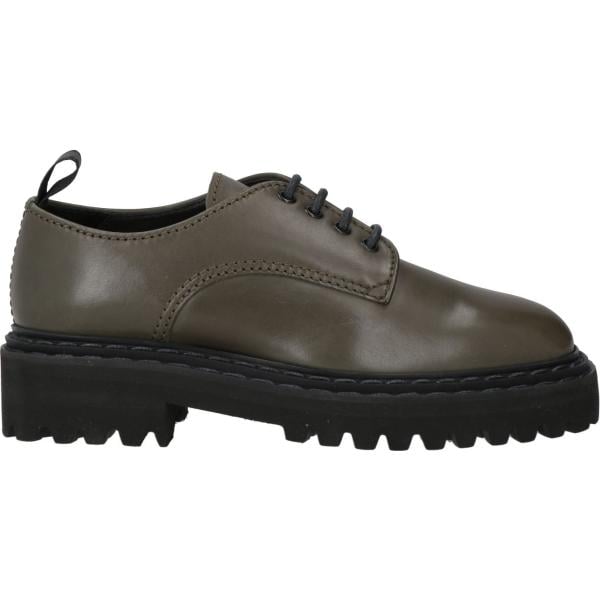 scarpe stringate Officine Creative Italia verde tinta unita