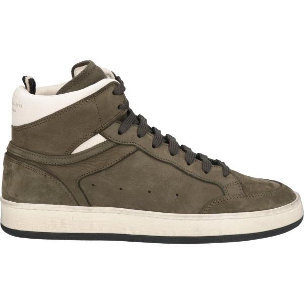 sneakers alte Officine Creative Italia verde tinta unita
