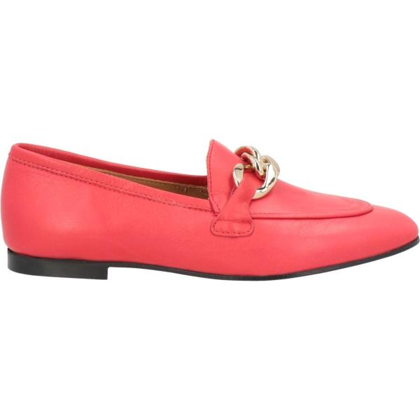 mocassini Gio+ rosso tinta unita