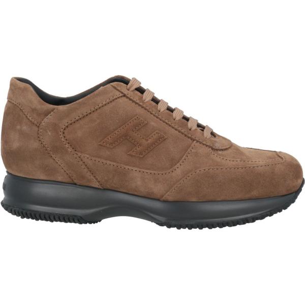 sneakers Hogan marrone tinta unita