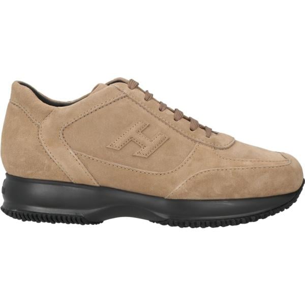 sneakers Hogan marrone tinta unita