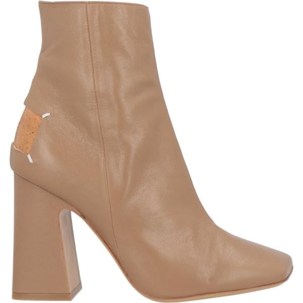 stivaletti Maison Margiela marrone tinta unita