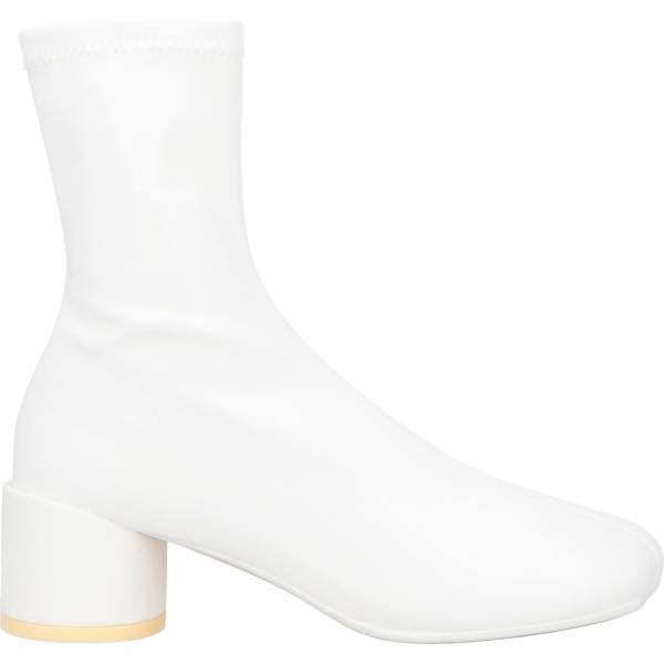 stivaletti Mm6 Maison Margiela bianco tinta unita