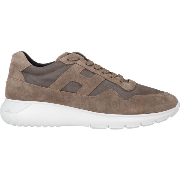 sneakers Hogan marrone tinta unita