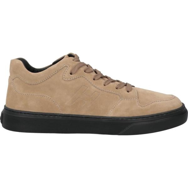 sneakers Hogan marrone tinta unita