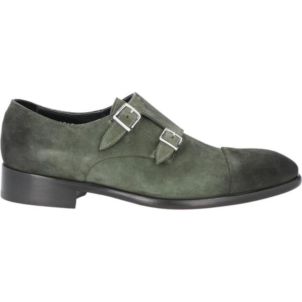 scarpe stringate Doucals verde tinta unita