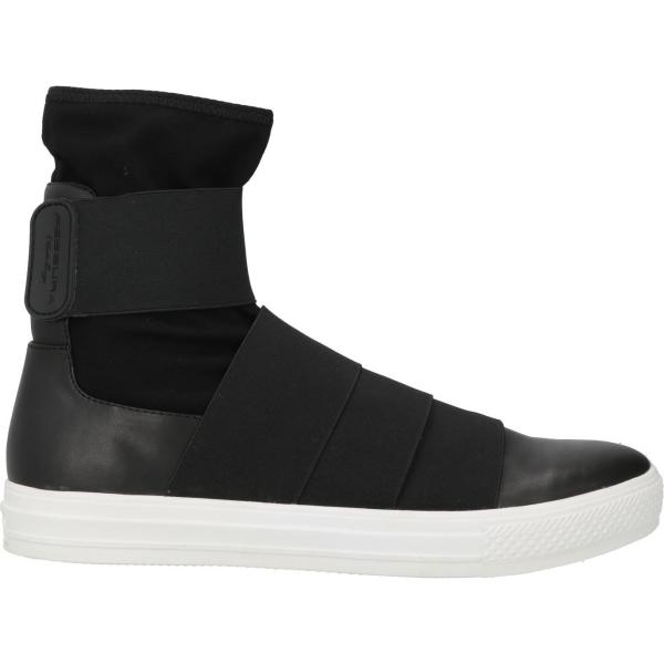 sneakers Fessura nero tinta unita