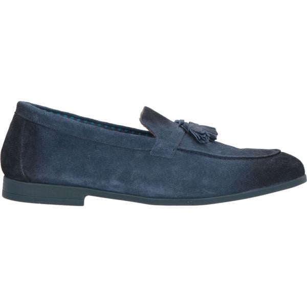 scarpe stringate Doucals blu tinta unita