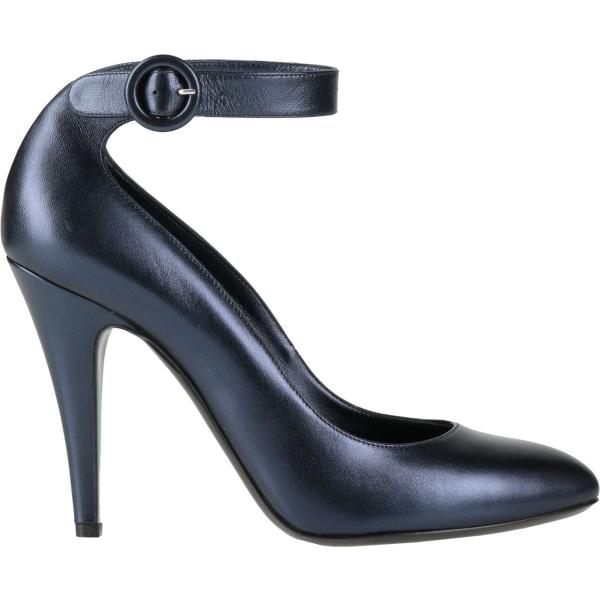 décolleté Casadei blu tinta unita