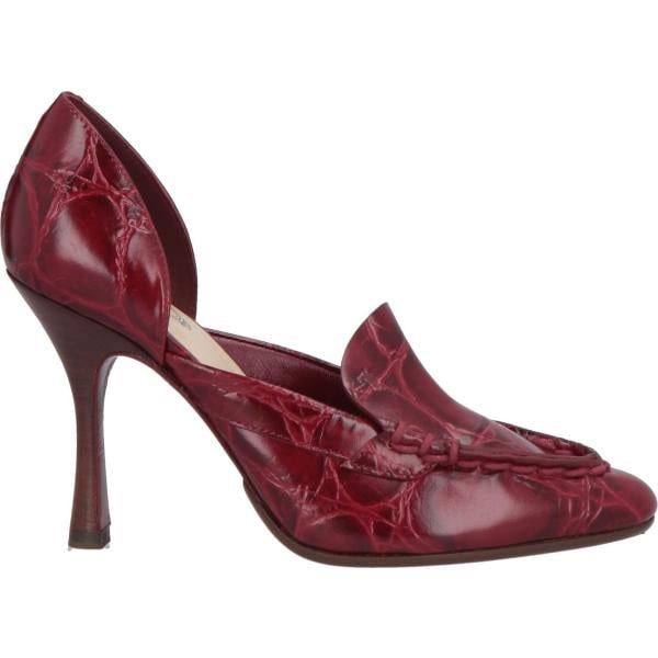 décolleté Tods rosso con stampe