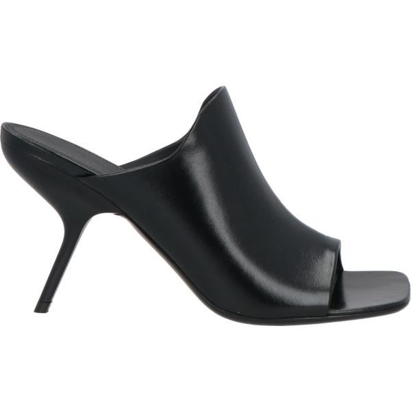 sandali in pelle Ferragamo nero tinta unita