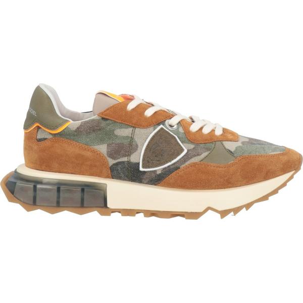 sneakers Philippe Model marrone military