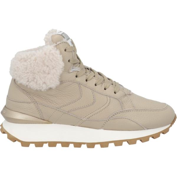 sneakers alte Voile Blanche verde tinta unita