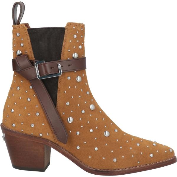 stivaletti texani Zadig&Voltaire marrone tinta unita