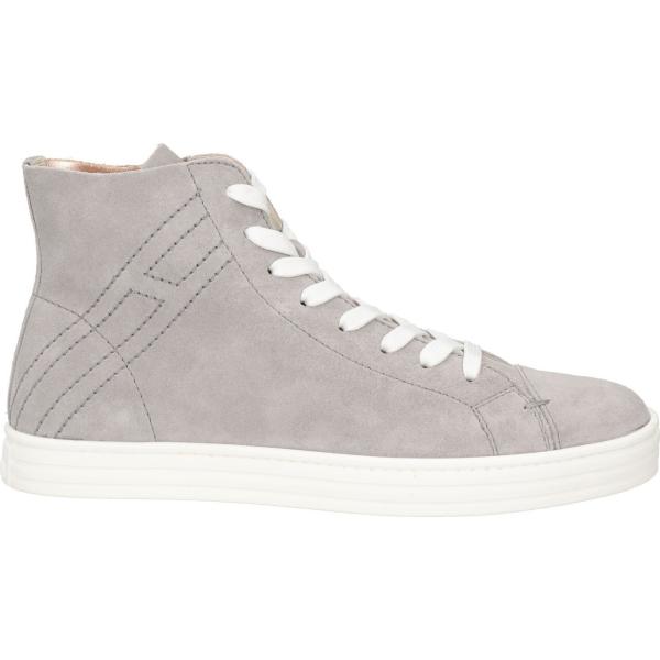 sneakers alte Hogan grigio tinta unita