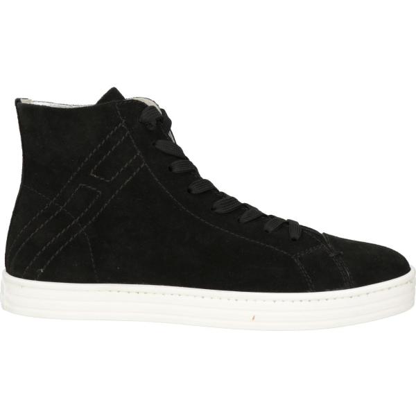 sneakers alte Hogan nero tinta unita