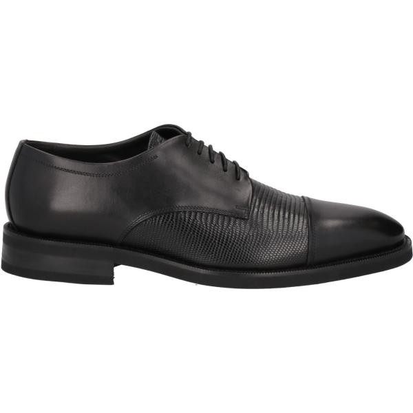 scarpe stringate Baldinini nero tinta unita