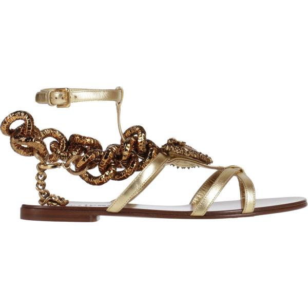 sandali alla schiava Dolce&Gabbana bianco tinta unita