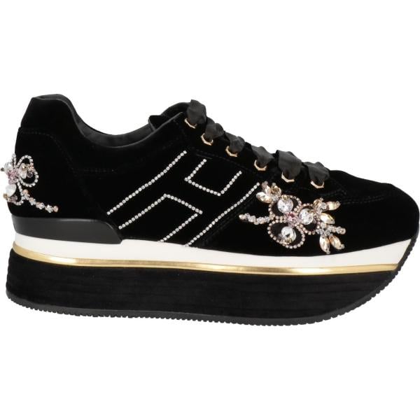 sneakers Hogan nero tinta unita