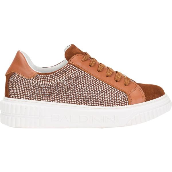 sneakers Baldinini marrone tinta unita