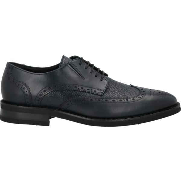 scarpe stringate Baldinini blu tinta unita
