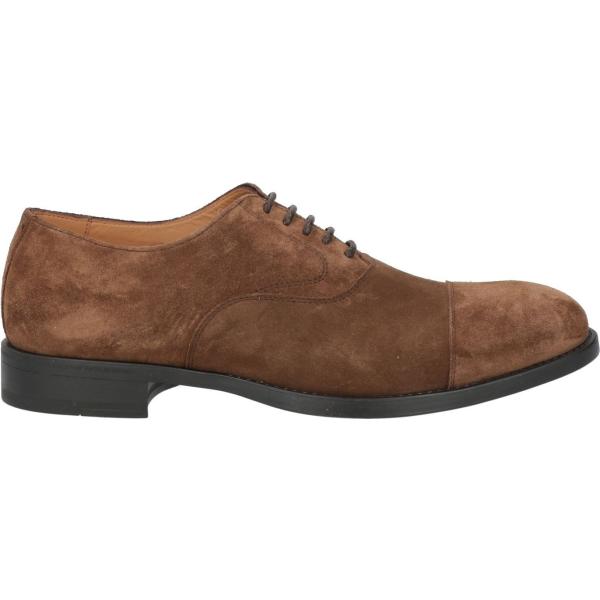 scarpe stringate Fabi marrone tinta unita