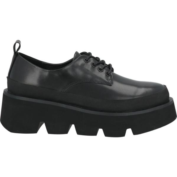 scarpe stringate Emanuélle Vee nero tinta unita