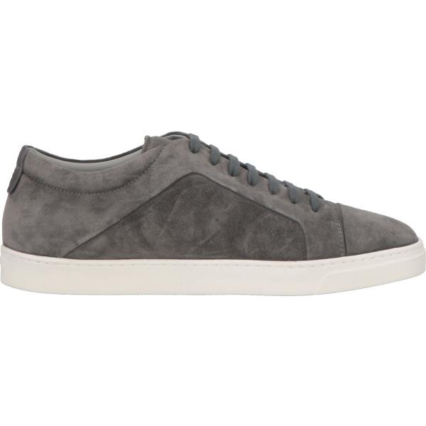 sneakers Giorgio Armani grigio tinta unita