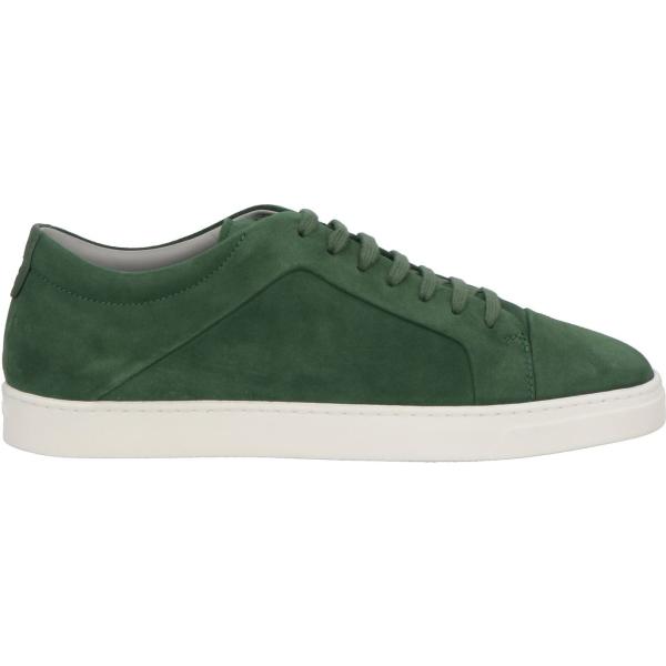sneakers Giorgio Armani verde tinta unita